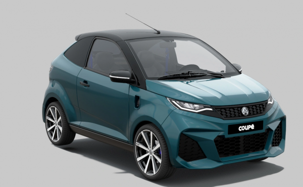 Aixam eCoupe GTI - ABS - Apple CarPlay - Sitzheizung - Petrolmetallic - Neufahrzeug +++ Elektro +++